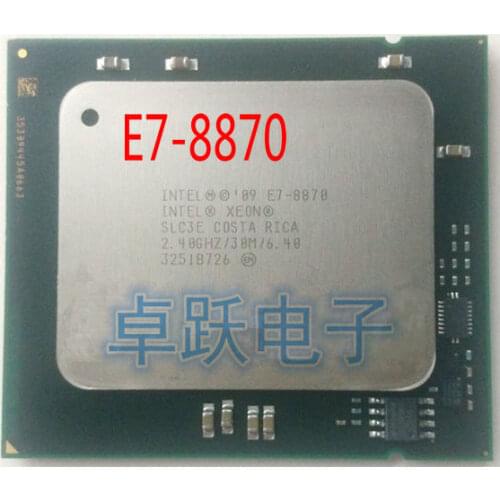 E7-8870 Original Intel Xeon E7 8870 2.4GHz 30MB 10CORES 22NM LGA1567 130W Processor free shipping