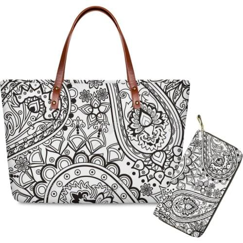 Polynesian traditional tribal custom Print Women Bags Purse Handbag Leather Casual Tote Large Party Shoulder Bag Female Clutch