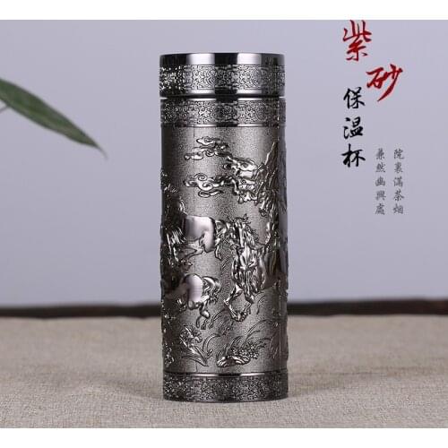 Keep-warm glass car cup gift business custom LOGO tea gift box a generation of delivery goods on a commission basis