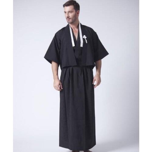 Samurai kimono Kimono clothing Japanese traditional kimono Warrior Men