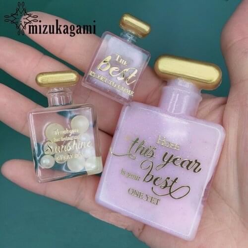 1pcs UV Resin Perfume bottle mold decorative pendant Mold silicone mould DIY crystal epoxy Resin mold Jewelry Making Tools