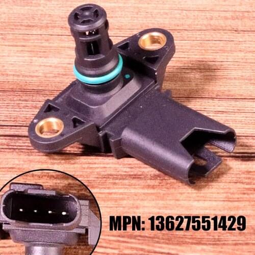 13627551429 ASM041 5WK96805 Car Intake Absolute Manifold Pressure MAP Sensor 4Pin 5WK96805Z fit for BMW 335i 2007 2008 2009 2010