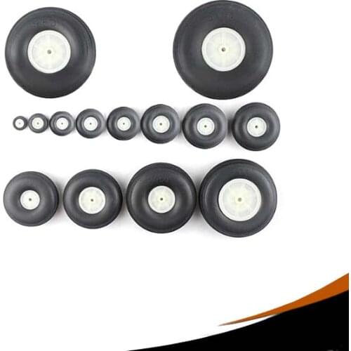 RC Scale Airplane Fixed-wing PU Tire Wheel 19mm/25mm/31mm/38mm/44mm/50mm/57mm/63mm/70mm/76mm/89mm/101mm/115mm/128mm
