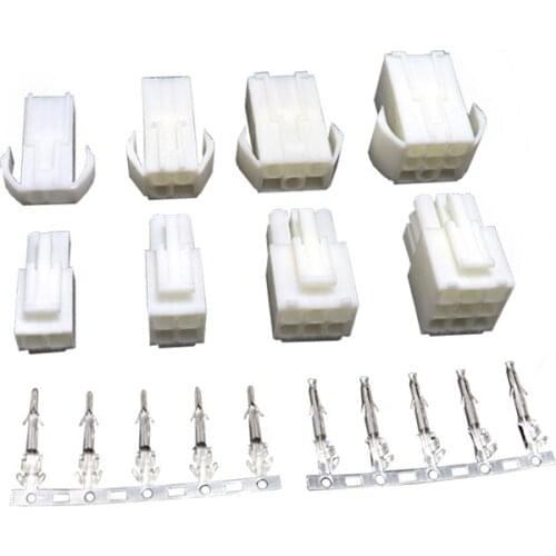 5set EL-2P 3P 4P Electronic Connector 4.5mm Pitch EL-4.5 Multipole Connectors Male Female Plug Socket + terminals