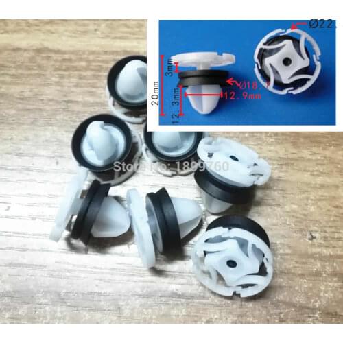 50x CASE FOR PEUGEOT 2008 208 308 5008 FOR CITROEN C5 DS4 DS5 5 DOOR TRIM PANEL CLIPS 9345ZN