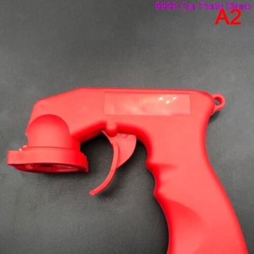 Spray Adaptor Paint Care Aerosol Gun Handle With Full Grip Trigger Locking