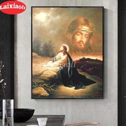 Diamond embroidery Jesus art diamond painting cross stitch kits diamond mosaic 5d full square round drill 5d puzzles painting
