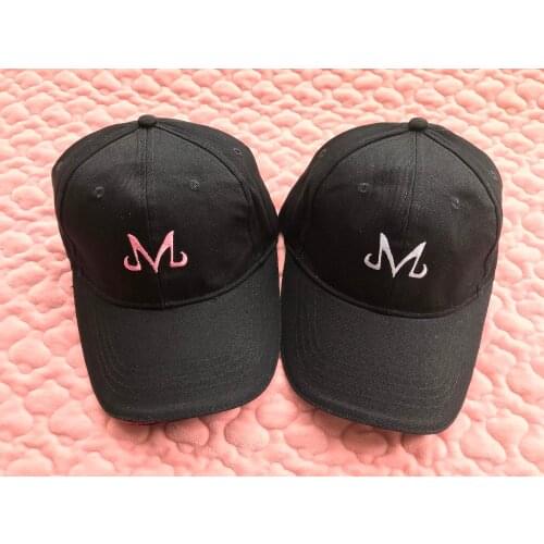 Majin Buu Babidi Family Logo Embroidered Topee Snapback Hat Black Baseball Cap