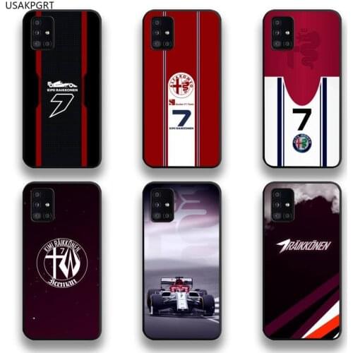 Kimi Raikkonen KR7 Phone Case For Samsung Galaxy A21S A01 A11 A31 A81 A10 A20E A30 A40 A50 A70 A80 A71 A51