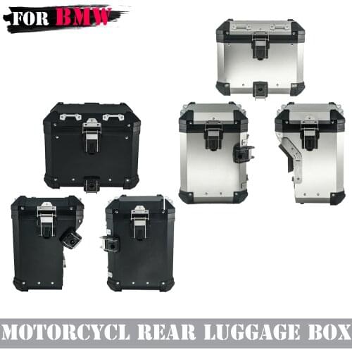 For BMW R 1200GS ADV R1200GS LC Adventure R1250GS Motorcycle Rear Luggage Box Side Boxes Saddlebag Top Case Box Bracket Panniers