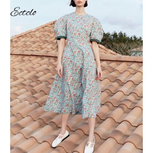 Ectclo Summer Dresses With Print