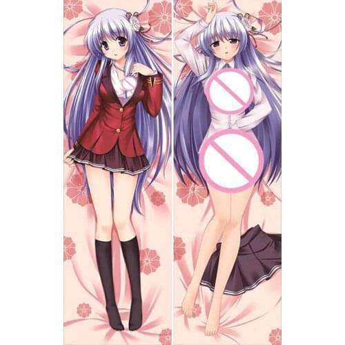 Galgame Fortune Arterial characters Sendou Erika & Tougi Shiro & Kuze Kiriha Dakimakura Pillow Cover Body Pillowcase