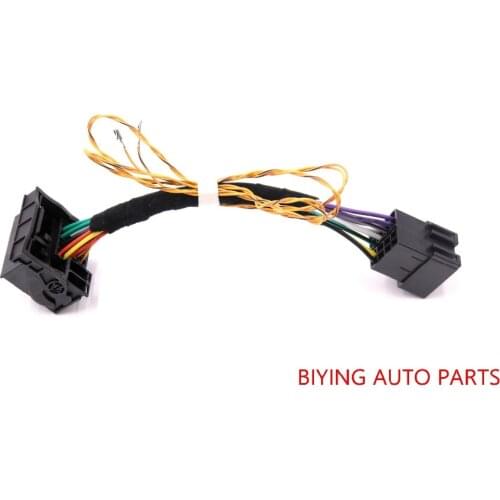 Use for Polo Upgrade RCD510 RCD310 Canbus Adapter CABLE ISO To Quadlock Conversion Cable