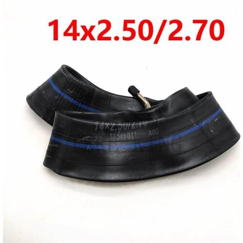 High Quality 14x2.50/2.70 Inner Tube 14x2.50 Inner Camera 14x2.70 Inner Tire for Electric Vehicle Accessories