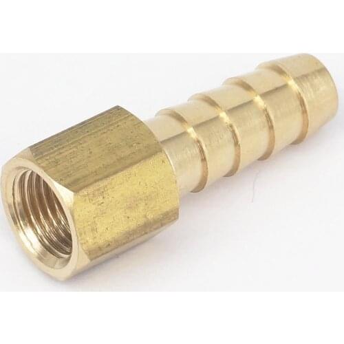1/8" NPT Female x 5/16" Hose Barbed Tail Brass Fuel Fittings Connectors Adapters Max Pressure 229 PSI