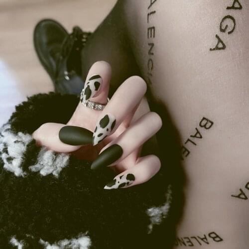 False Nails Matte Frosted Wear Nails Finished Nails Nail Art Patches Nail Removal PatchesAcrylic Nails Forms For Extension