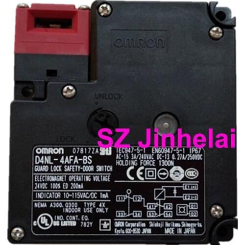 OMRON D4NL-4AFA-BS Authentic original Guard lock safety-door switch