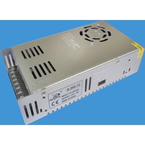 [Seven Neon]Free shipping wholesale high quality DC12V 30A 360W power adaptor for led lighting products