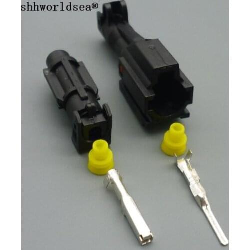 Shhworldsea AUTO HID xenon ballast - small KET Adaptors HID bulb Connector cable base adaptors connector 7222-7414-40