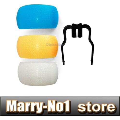 3pcs/1set Universal Flash Diffuser Softbox Soft Box with bracket for 580ex 430ex SB600 SB900 5D 5D2 5D3 60D D3100 D3200 D7000