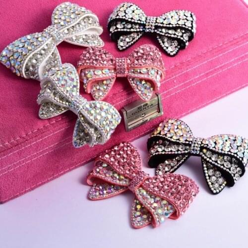 Стразы Decoration 6 Size Luxury Rhinestone Barrettes Hairgrips Jewelry Handmade Clips For Women Gilrs Accessories DIY A69