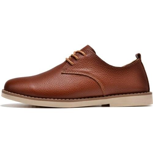 TBA LEATHRER SHOES FOR MEN SHOES SIZE38-44