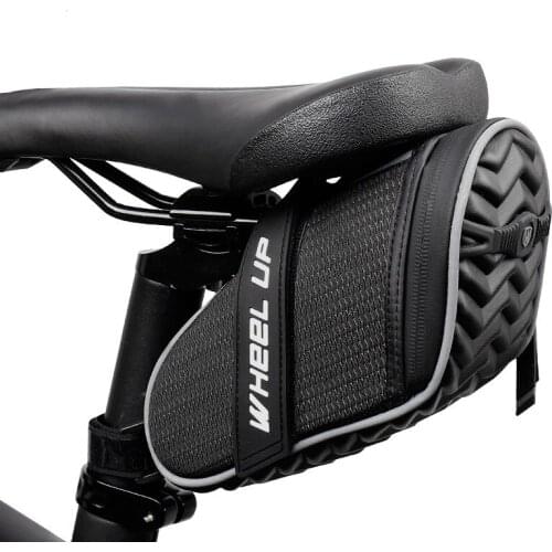 Bicycle Bag Rainproof Bike Saddle Bag for Refletive Rear Large Capatity Cycling Seatpost MTB Waterproof Bike Bag Accessories
