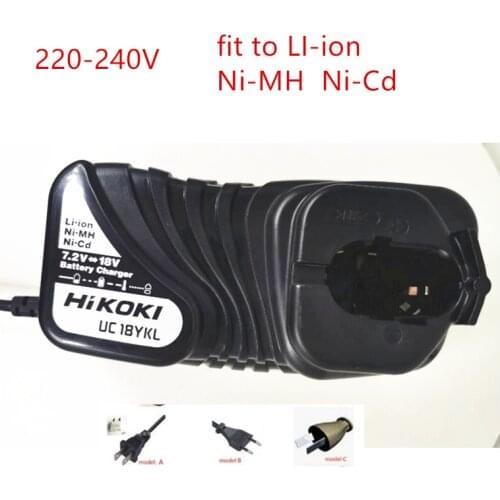 220-240V Charger UC18YGH for HITACHI UC18YG 7.2V 12V 14.4V 18V BCC715 BCC915 EB9B BCC1215 EB1220BL BCC1415 EB14B EB1820 EB1820L