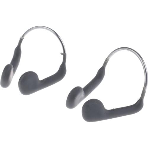 1PC Soft Silicone Swimming Nose Clip Durable No-skid Adjustable Stainless Steel Wire For Swimming Diving Sports Accessories