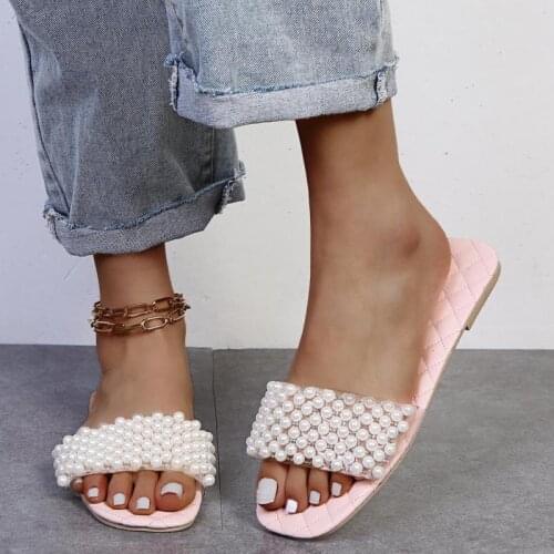 Womens Flip Flops Summer Flat Shoes Peep-Toe Womens Sandal Casual Shoes Women 2021 Womens Shoes Beach Slippers Shoes