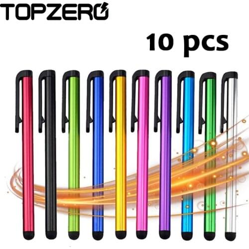 10PCS Universal Soft Head Touch Screen Stylus Pen For iPad Air Min For xiaomi iPhone Tablet Durable Smart Phone Touch Pencil