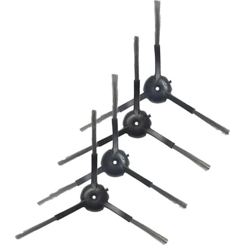 4 Pcs Side Brush for ROIDMI EVE Plus Robot Vacuum Cleaner Side Brushes Robot Vacuum Part Sweeper Cleaning Brushes