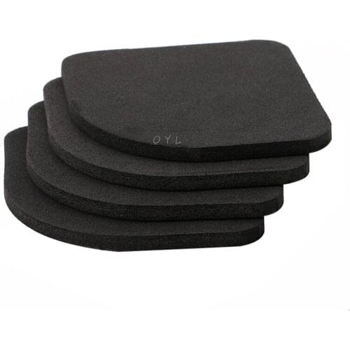 4 pcs Multifunctional Anti Vibration Mat For Refrigerator Washing Machine Pads