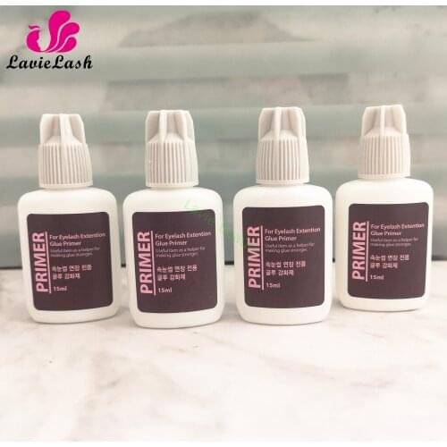 Free shipping Korea brand eyelash extension glue primer 15ml/bottle 5 bottle/lot keep lashes stay longer make glue stronger
