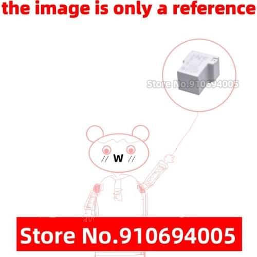 8/1PCS Relay HF105F-1-005D-1HS HF105F-1-012D-1HS HF105F-1-024D-1HS A set of normally open 4Feet