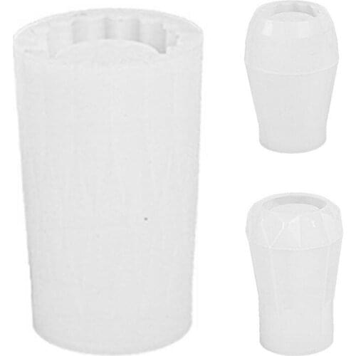 Vase Crystal Epoxy Resin Mold Flowerpot Plant Pot Silicone Mould DIY Crafts Home Decorations Casting Tools