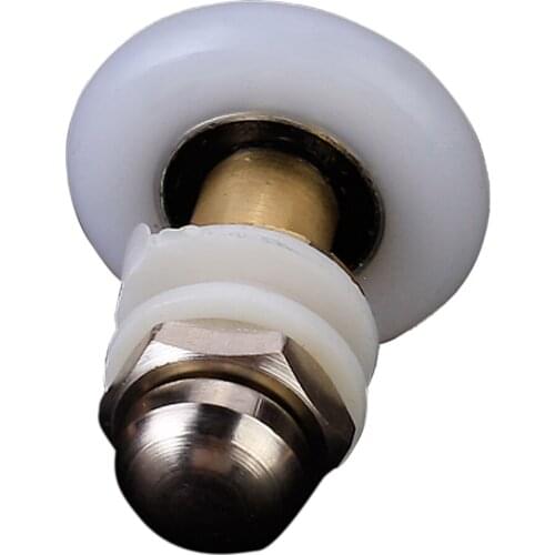 Shower Door Roller Runner Wheel 27mm Wheel Diameter DIY Suits 6mm-8mm Glass