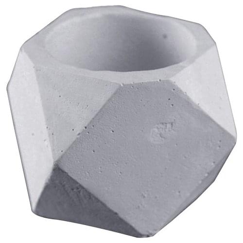 Concrete Planter Mold Geometric Succulent Plants Flower Pot Cement Mould Handmade Garden Bonsai Tool