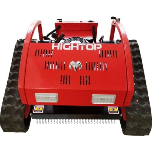 Good price crawler remote control lawn mower 4 stroke grass cutting machine