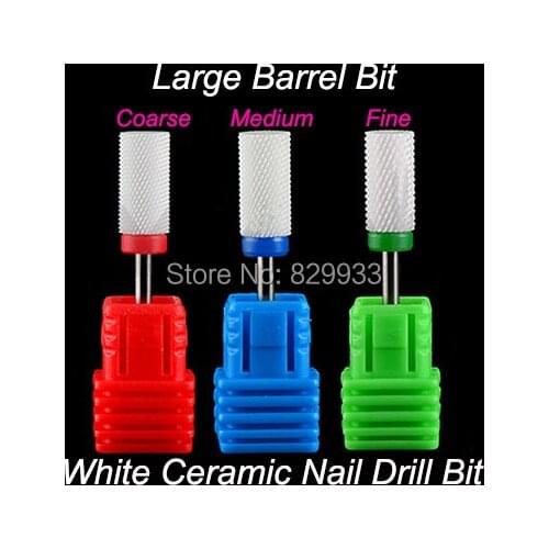 Ceramic Nail Burr Bits Electric Manicure Pedicure Drill Professional Beauty Care Nail Art Foot Calluses Salon Ceramic Drill Tool