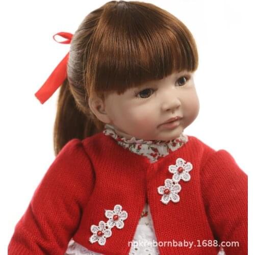 Reborn Baby European And American-Style Hot Selling Model Doll Rebirth Baby High-End Holiday Gift Childrens Play Hous