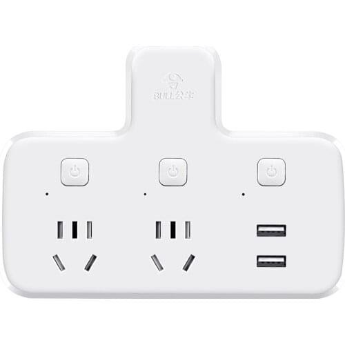 Socket Conversion Plug Multi-Functional Socket One-Turn Multi-Plug Converter Plug Board Wireless Power Supply Power Strip