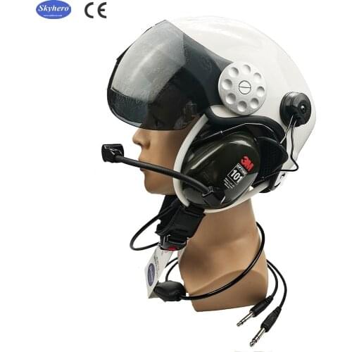 Paramotor helmet powered paragliding Training PPG Helmet With Noise Cancelling Paramotor Helmet For Sale