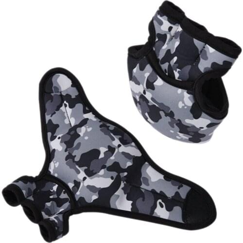 New-1 Pair Gym Gloves Fitness Weight Lifting Gloves Body Building Training Sport Exercise Sports Workout Glove for Men Women