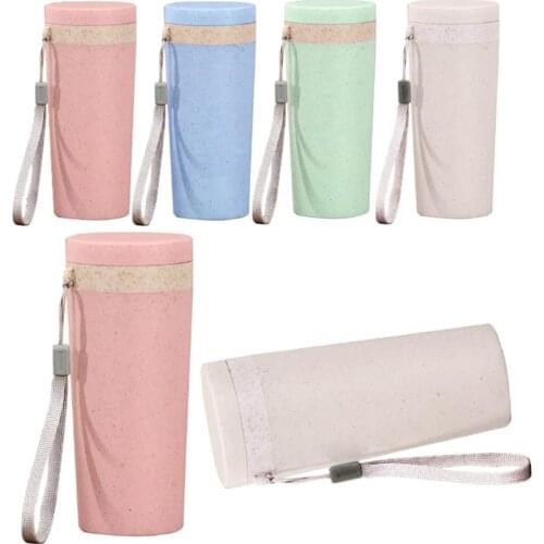 300ml Portable Double Wall Heat Insulation Water Cup Drink Bottle Travel Supply for Office Sports Outdoor Camping Hiking