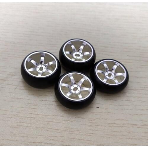 RC Mosquito Wheel Hub MINI-Z AWD DRZ MINI-Q XRX HGD1 Drift Tire Metal Wheelhubs 4pcs/set