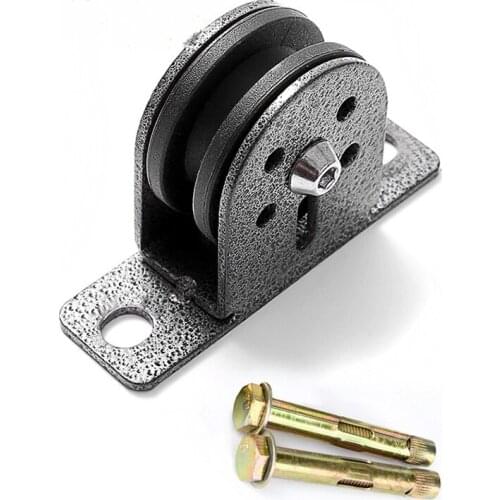 Steel Bearing Pulley Load for Fitness Lifting Workout Home Sport Gym Cable Mute Silent Wheel Loading Strength Training Equipment