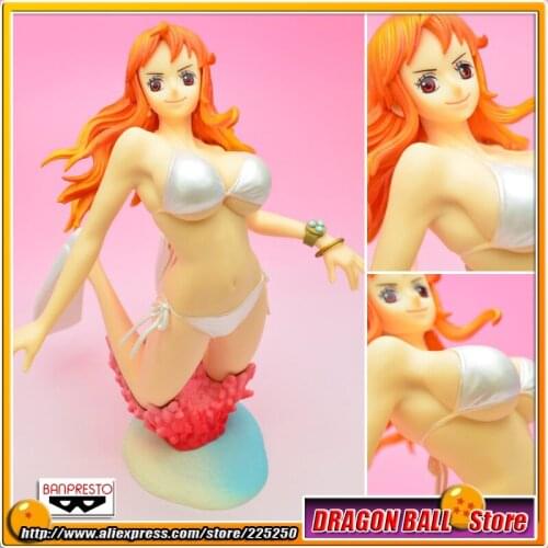 Japan Anime "One Piece" Original BANPRESTO Creator x Creator PVC Toy Figure - Nami