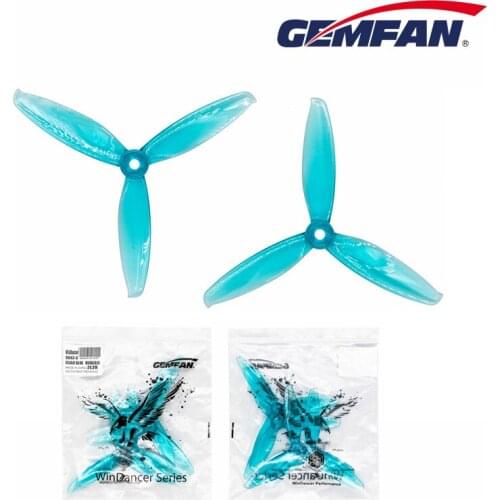 4pcs/2 pairs Gemfan Windancer 5043 5*4.3mm 5 Inch PC 3-blade Propeller CW CCW for 2205-2306 Motor For FPV Racing Drone Freestyle