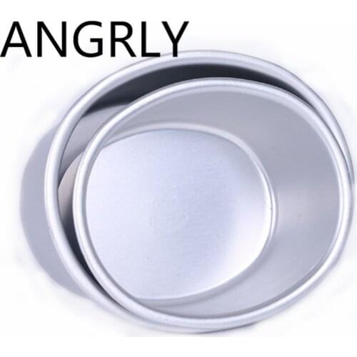 ANGRLY 5pcs Stainless Steel Half Football Anode Little Cheese Baking Tool Cake Kitchen Mold Baking DIY Baking Mold Cake Dessert